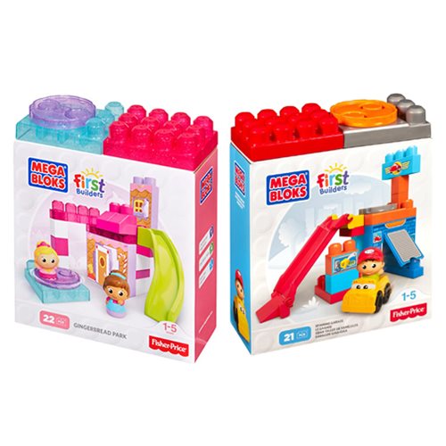 Mega Bloks First Builders Spin and Play Set Case